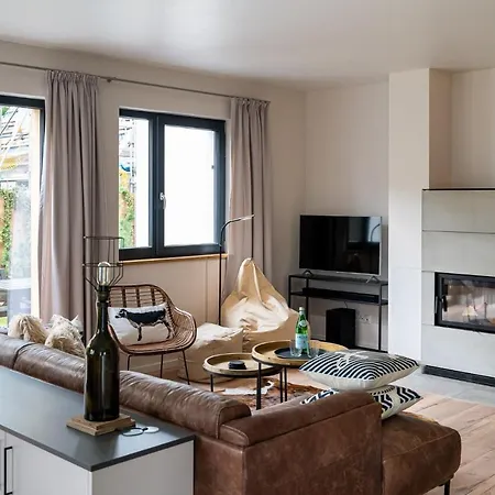 Haus Strandflieder - Kamin, Sauna & Terrasse